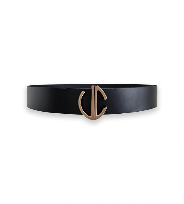 Dark Black equestrian belt 2